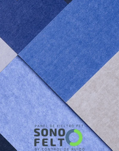 Paneles acústicos de fieltro PET SONOFELT