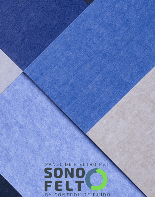 Paneles acústicos de fieltro PET SONOFELT