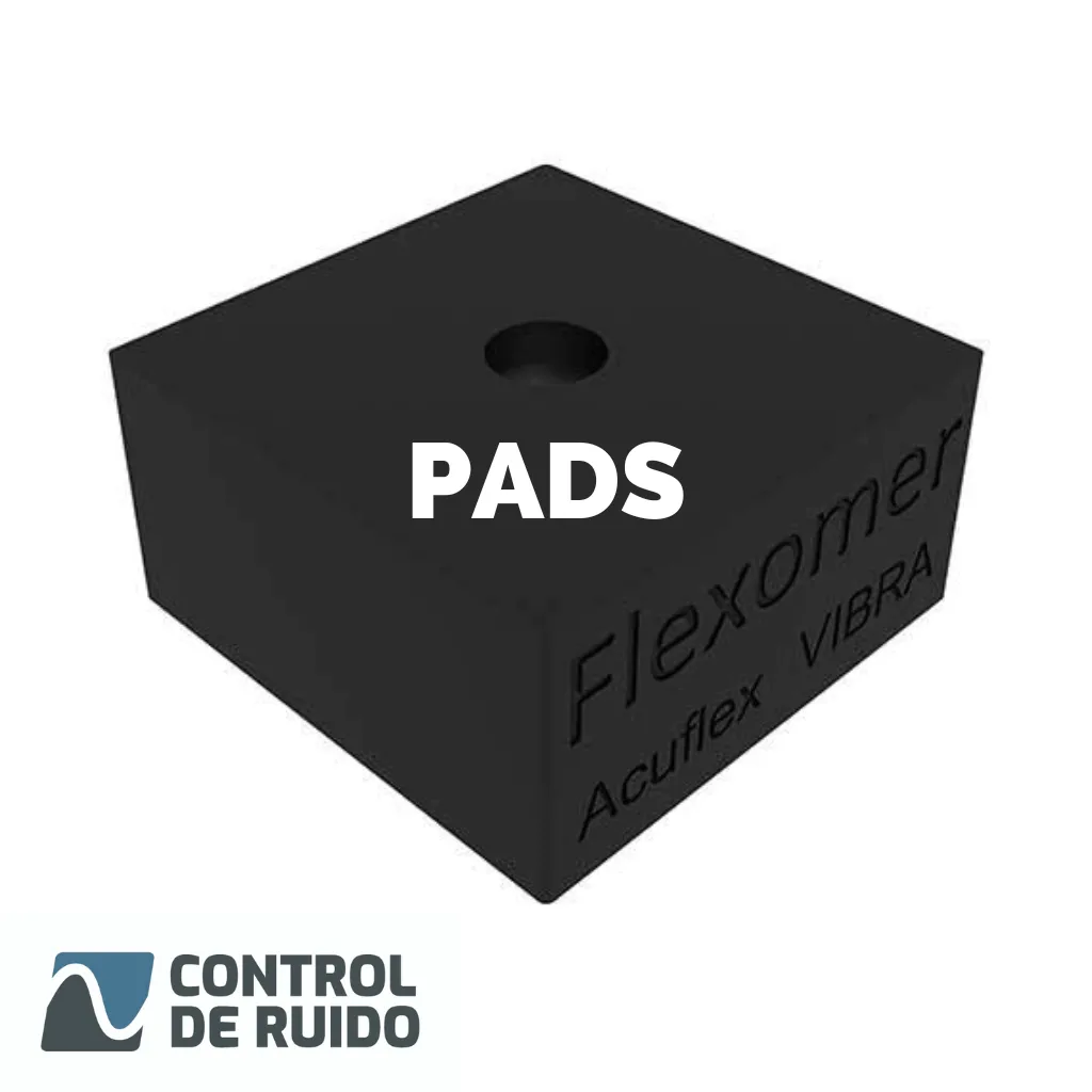 Pad antivibratorio Flexomer ACUFLEX VIBRA para pisos flotantes
